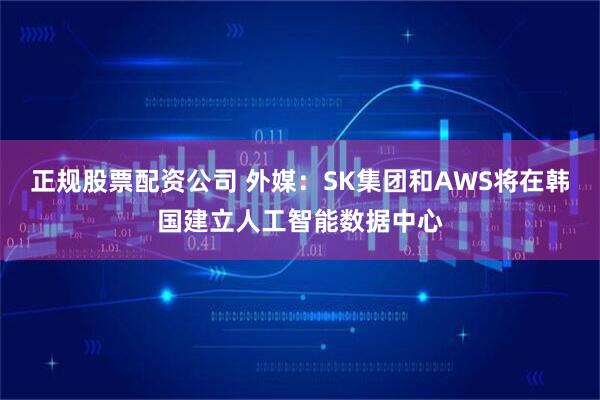 正规股票配资公司 外媒：SK集团和AWS将在韩国建立人工智能数据中心