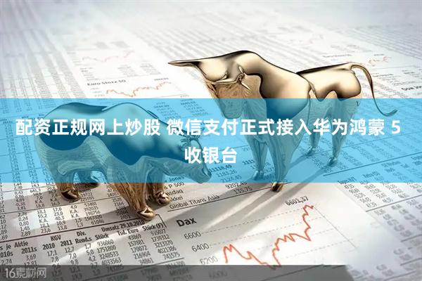 配资正规网上炒股 微信支付正式接入华为鸿蒙 5 收银台